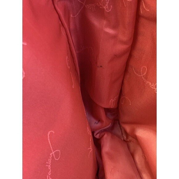 Vera Bradley Frill Messenger Bag Happy Snails Pattern Pink Leaf Flap Magnetic - Picture 10 of 16